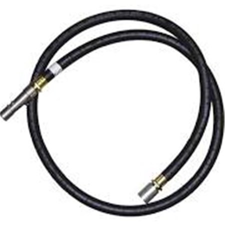 DENDESIGNS Rubber Rotary Pump Hose 8 ft. Long x 0.75 in. NPT DE422205